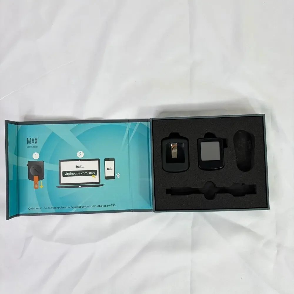 Max Activity Tracker Virgin Pulse, Unused, Untested, health, sports, activewear